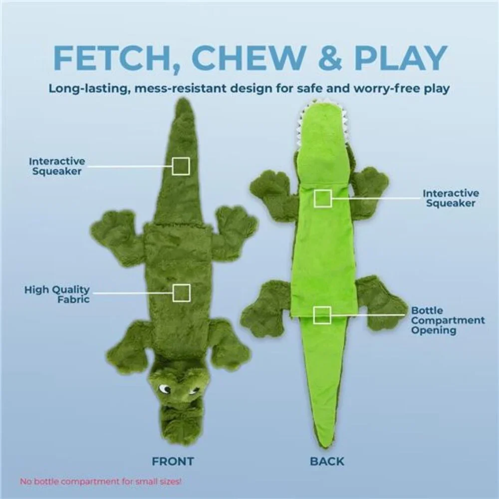 Best Pet Supplies Squeaky Dog Toys with Soft Durable Fabric for Small, Medium